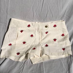 Watermelon J Crew size 0 shorts